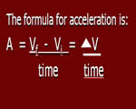 Chap 1: Motion, Speed and Acceleration