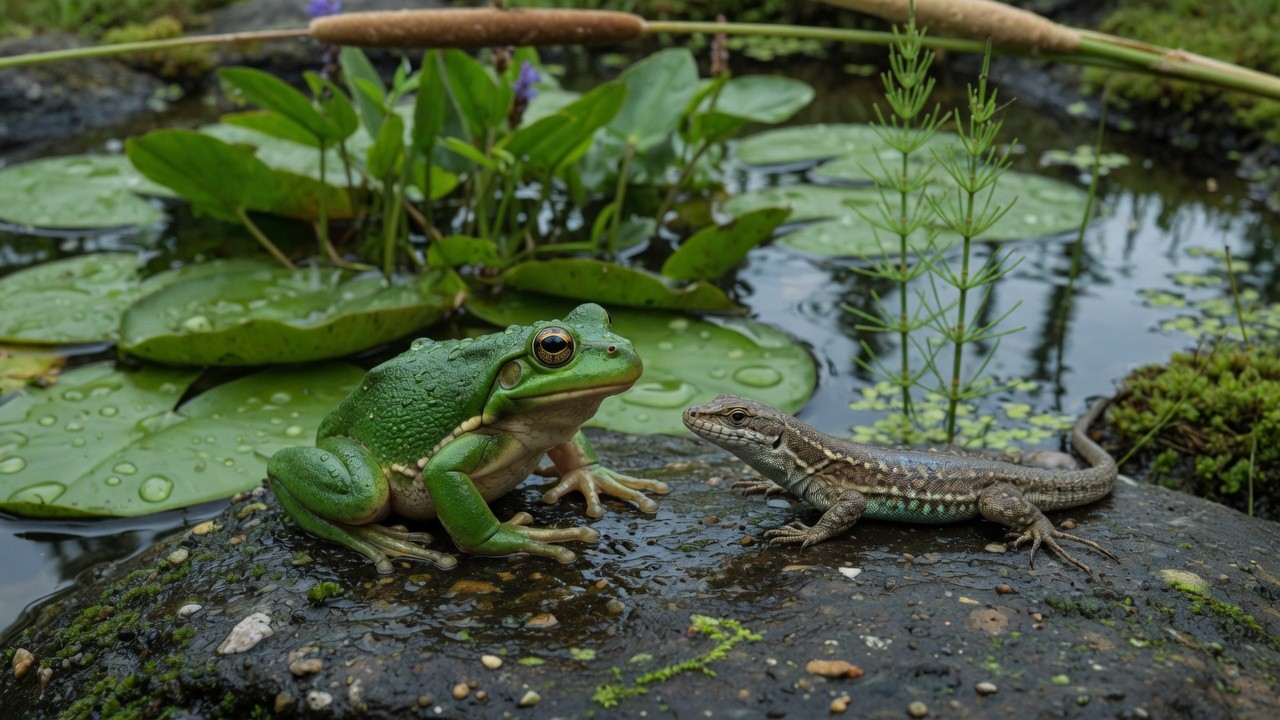Reptiles and amphibians