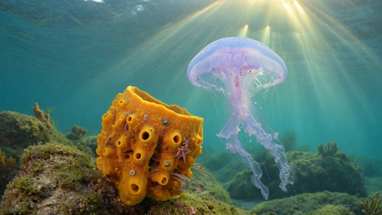 Sponges and cnidarians